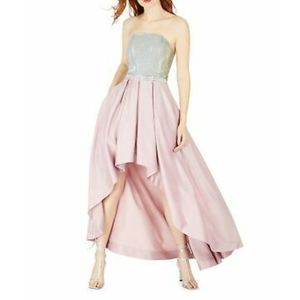 Juniors' Speechless Mauve/Sage Gown